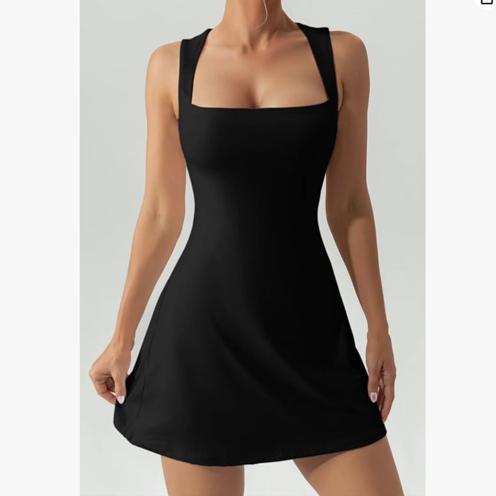 Elegant Black Mini Dress